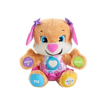 Fisher-Price Peluche de primeira descoberta, brinquedos bebé 6 meses.