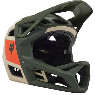 Fox Racing Fox Bike Helmet Proframe RS Nuf CE Dark Sage L Casco, Unisex, Large