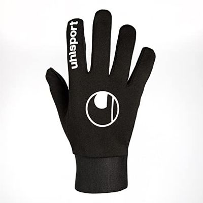 uhlsport Gants pour joueurs de champ, Gants pour joueurs avec polaire & profil Micro-Grip, Gants de football pour femmes, hommes & enfants, jogging running football outdoor-sport