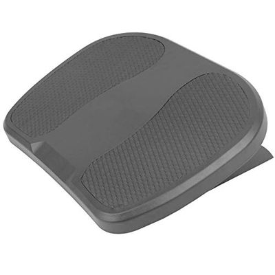 primematik – Repose-pieds avec plateforme réglable de Plastique Noir 424 x 283 mm (ag008)