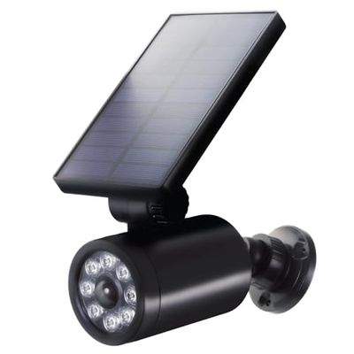 Maclean SOL1801S Caméra factice Solaire Clignotant LED détecteur de Mouvement