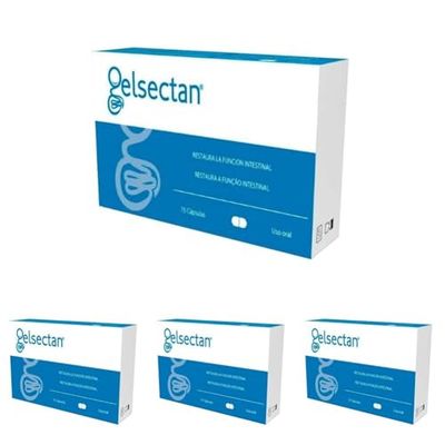 Gelsectan 1 Caja x 15 Cap (Paquete de 4)