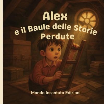 Alex e il Baule delle Storie Perdute: Libro illustrato per bambini, tra storie mitologiche, coraggio e fantasia.