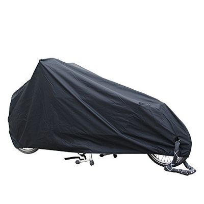 HOES DS CARGO BAKFIETS 2 WIELEN ZWART