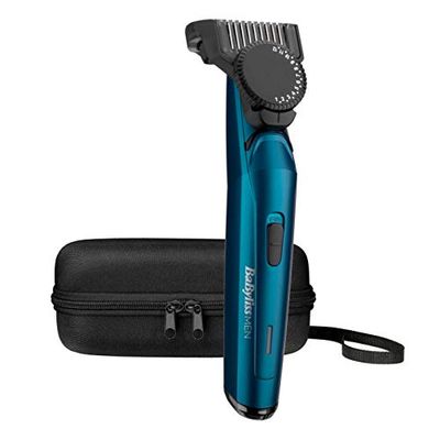 BaByliss T890E RegolaBarba Japanese Steel, a Rete/Ricaricabile, 120 Minuti di Autonomia, Lame in Acciaio Giapponese Batteria al Litio, Custodia da Viaggio Inclusa