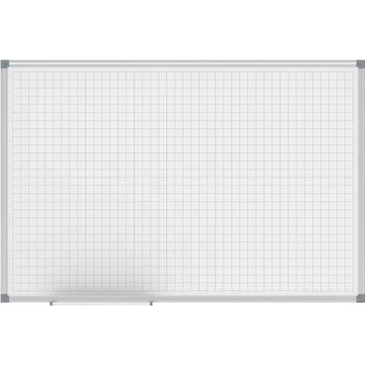 MAUL Lavagna a griglia MAULstandard, bianca, griglia 20 x 20 mm, larghezza 900 x 600 mm