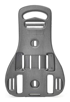 Best divers Dossier en Nylon sans Sangles, Unisexe, pour Adulte, Gris,