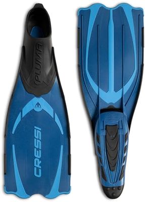 Cressi Pena - barbatanas de mergulho, cor azul (azul) - tamanho 41/42