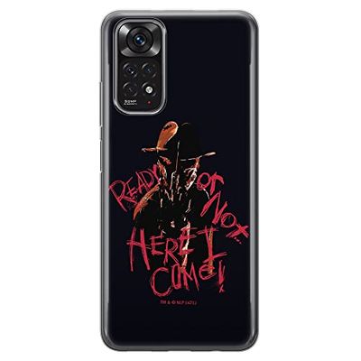 ERT GROUP mobiltelefonfodral för Xiaomi REDMI 10 originalt och officiellt licensierat Horror mönster Nightmare of Elm Street 007, fodral tillverkad av TPU-plast