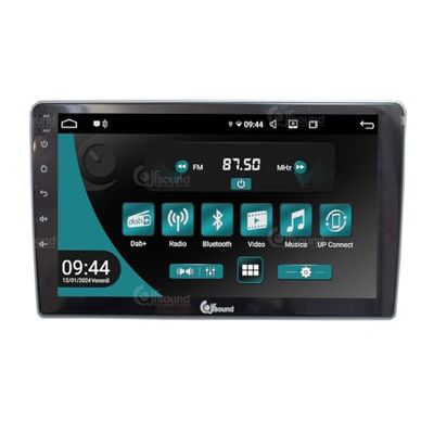 JF Sound - Autoradio Custom Fit UP - Per Alfa Romeo Mito (2008-2018) - Octa-Core - 2GB RAM - 16GB ROM - CarPlay/Android Auto via Cavo - Touchscreen 9" - DAB+ - Comandi Vocali