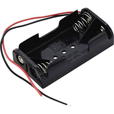 Takachi SN32 - Soporte para batería (2 cables Mignon (AA), 57,6 x 31,2 x 15,2 mm