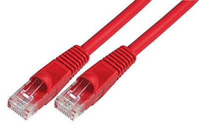 Pro Signal Snagless Cat6 UTP LSOH Câble de raccordement réseau Cat6 UTP Rouge 1 m