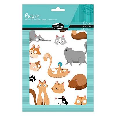 Maildor AE227C - Baby, Chats, Sach 4 pl 14,8x21cm