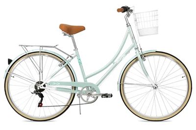 FabricBike Step City (Mint Green + Cesta)