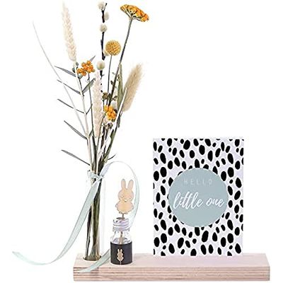 BloomPost BlooMemory Baby - Fleures séchées - Cadeau Unique livré par Boîte aux Lettre - L046 - Multicolore