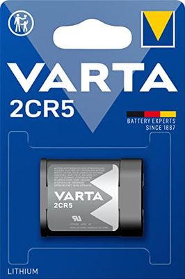 Varta Pilha de lítio Professional Lithium 2CR5, embalagem de 1 unidade, cinzento