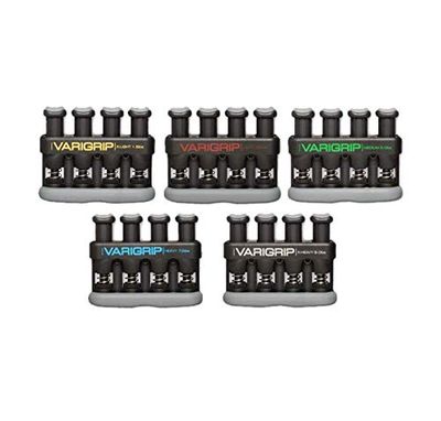 Cando W54575 Attrezzo per Esercizi della Mano Varigrip, Set di 5
