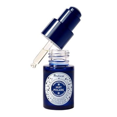 Polåar - Elixir Revitalisant Nuit Polaire aux Algues Boréales - Sérum Nuit Anti-âge - Réduit rides et ridules, Repulpe, illumine - Texture Huile Sèche - 99% naturel, Vegan, Made in France - 15 ml