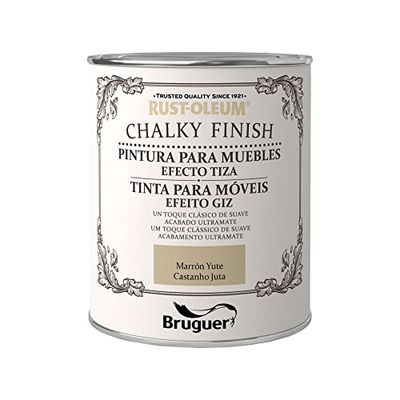Rust-Oleum Bruguer Chalky Finish Meubelverf, bruin, jute, 750 ml