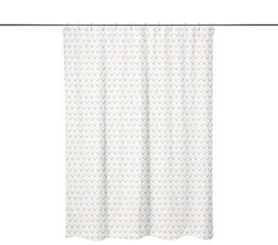 Bonamaison Digitally Printed Shower Curtain, 1 Piece 150x200 Cm - Designed And Manufactured in Turkey