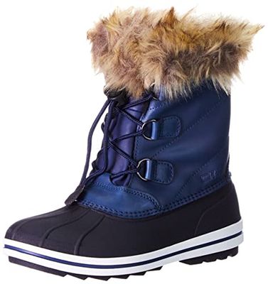CMP Unisex Kids ANTHILIAN SNOW Boot WP, zwart blauw, 34 EU