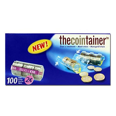 effektivo 10339 plástico casquillos de monedas