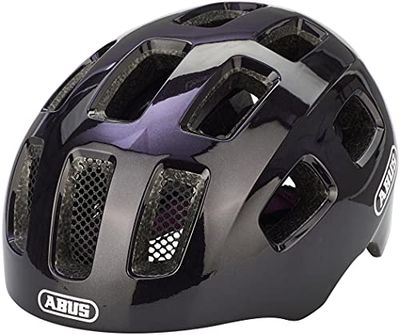 ABUS Casque de vélo Youn-I 2.0 - avec lumière pour enfants, adolescents et jeunes adultes - pour filles et garçons