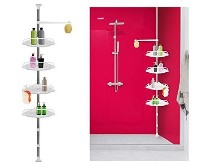 ISO TRADE Shower Shelves, Multicoloured, Único