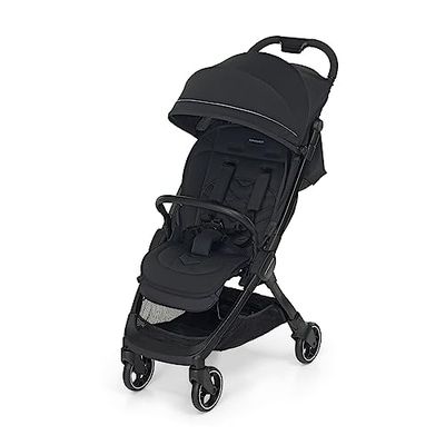 Foppapedretti Ciao Lichte kinderwagen met zelfsluiting, zwart