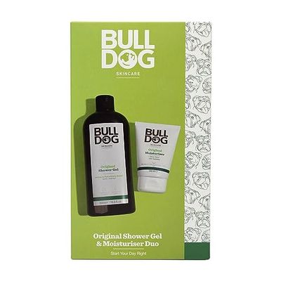 BULLDOG SKINCARE - Original Body Care Duo Giftset for Men | Original Shower Gel & Moisturiser