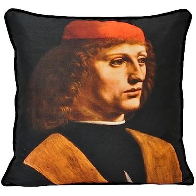 Paoletti Leonardo Cuscino imbottito in poliestere con bordino musicista