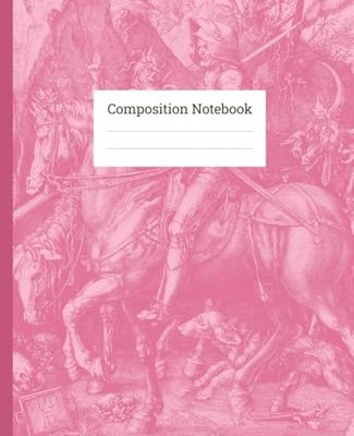 Composition Notebook: College Rule | Vintage Illustration | 7.5" x 9.25" | 120 Pages | Lined Paper | School, College & Office