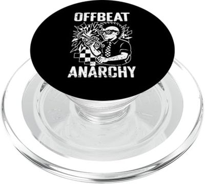 Offbeat Anarchy Ska Trompeta Punk PopSockets PopGrip para MagSafe