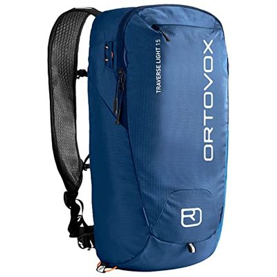 ORTOVOX Traverse Light 15 Mochila deportiva Hombre, PETROL BLUE, Talla única, Deportes