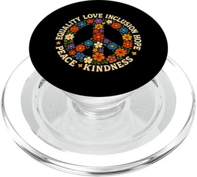 Paz Bondad Igualdad Amor Esperanza Diversidad Derechos Humanos PopSockets PopGrip para MagSafe
