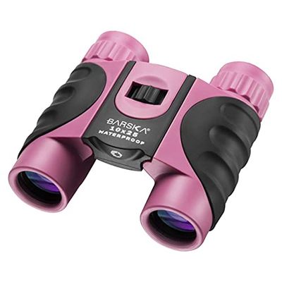 Barska BA-AB12418 - Binocolo impermeabile, rosa/nero