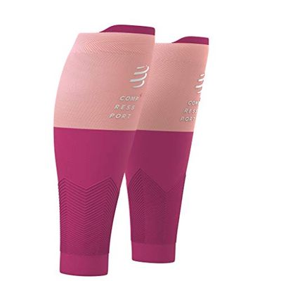 COMPRESSPORT Mixte R2v2 Manchon de Compression Mollets, Rose, T1 EU