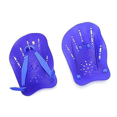 Viva Sports HP-20 Zwemhandpeddel, kleur: blauw, maat: groot, voor mannen en jongens, materiaal: polyurethaan, hydrodynamisch design, unieke luchtfolievorm