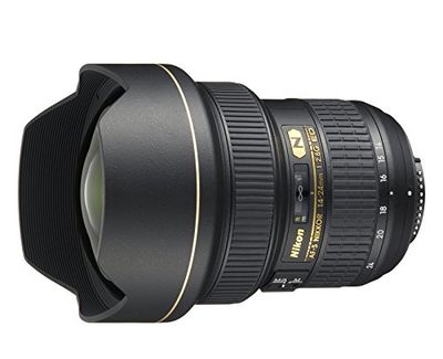 Nikon Obiettivo Nikkor AF-S 14-24 mm f/2.8G ED, Nero [Nital Card: 4 Anni di Garanzia]