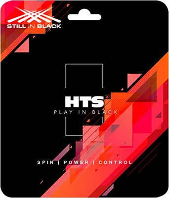Still in Black HTS Garniture Cordaje de Tenis Antracita Talla:1,30 mm x 12 m
