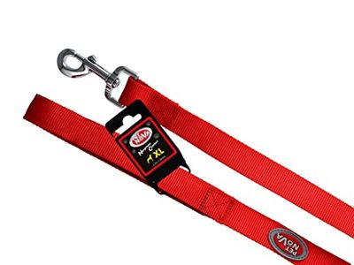 Cordino in nylon con impugnatura foderata in neoprene NEOPRENE COMFORT XL - 2,5 cm (120 cm), rosso, L-NEO-RED-XL