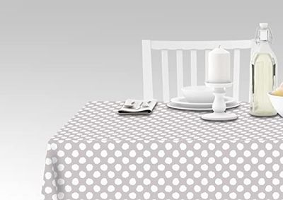 Doge Milano Nappe avec impression numérique, 100% Made in Italy Nappe antidérapante pour salle à manger, lavable et antitache, Modèle Keyword - Rogatien, cm 140x140