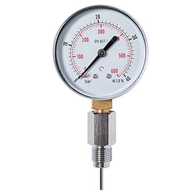 Salvimar bandenspanningsmeter Cyrano/Sten, uniseks, volwassenen, transparant, uniek