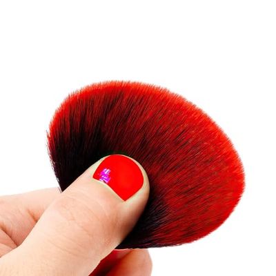 通用 6WGT Makeup Brush Set Red, Acrylic, Colore: Rosso
