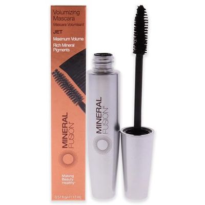 Mineral Fusion Volumizing Mascara, Jet.57 Ounce