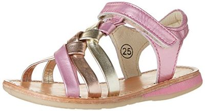 Noël Strass, sandaler för flickor, Rose 78 Fuchsia - 26 EU