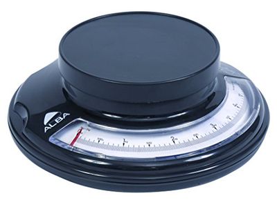 Alba PRE1N B - Peso mecánico para cartas, color gris 5 Kg