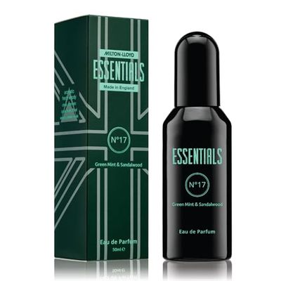 MILTON-LLOYD ESSENTIALS No 17 Perfume for Him. 50ml Eau de Parfum, Luxury Fragrance - Mens Aftershave, Long Lasting Fragrance by Milton-Lloyd