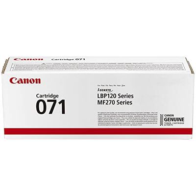 Canon Cartridge 71 BK Black Toner Cartridge, 1,200 pages (cardboard box)