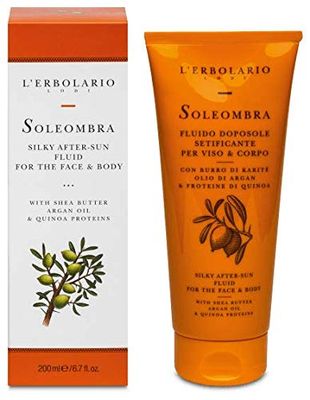 L´ERBOLARIO Solar After Sun Fluido Cara Cuerpo 200ml, Estándar, Único
